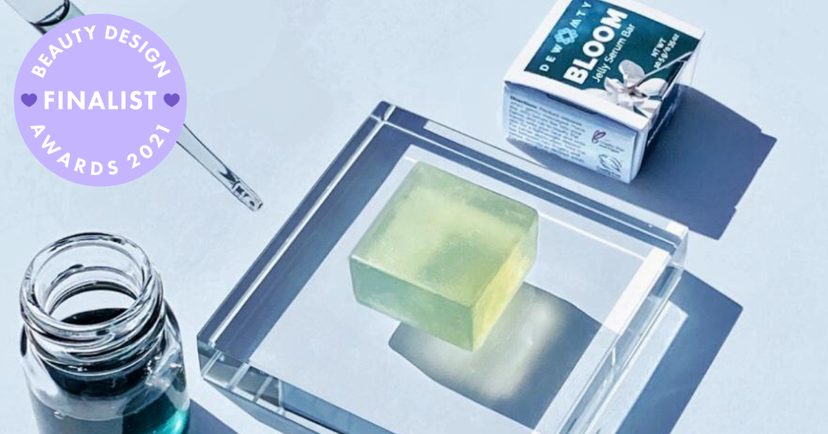 Beauty Design Awards Finalist 2021 Serum Bloom Jelly Serum Bar from